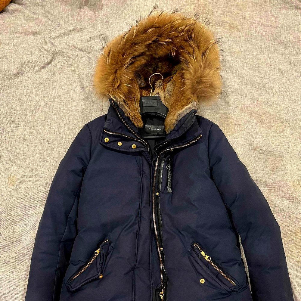 Mackage Navy Parka - Women's S